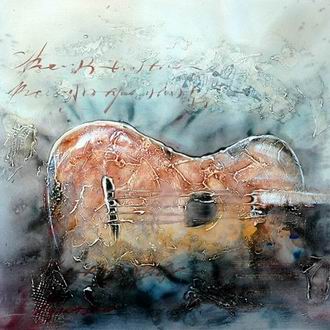 Musical Instrument oil painting